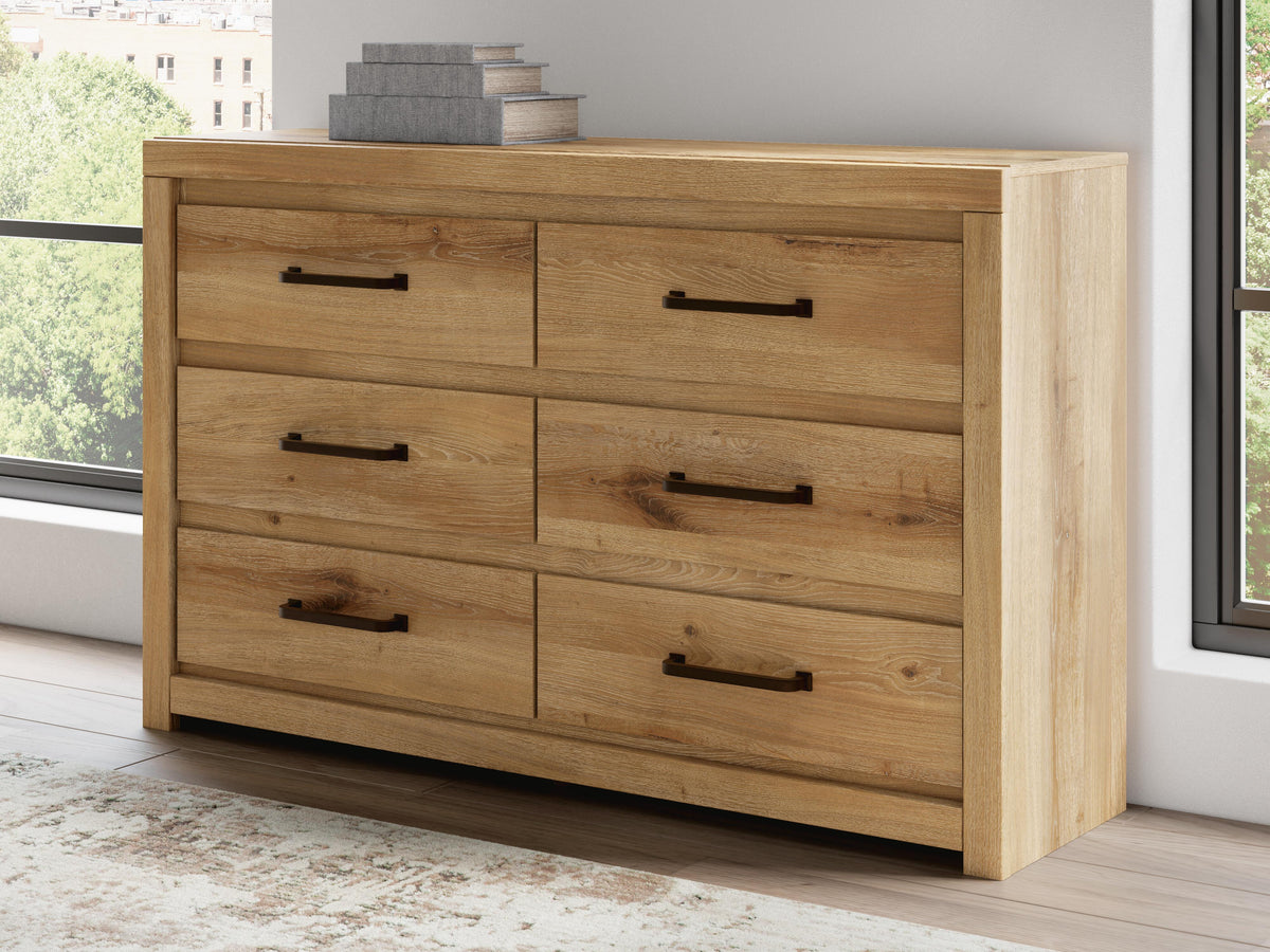 Brozmont Dresser - Tan  (B1045-SI) - Image 2