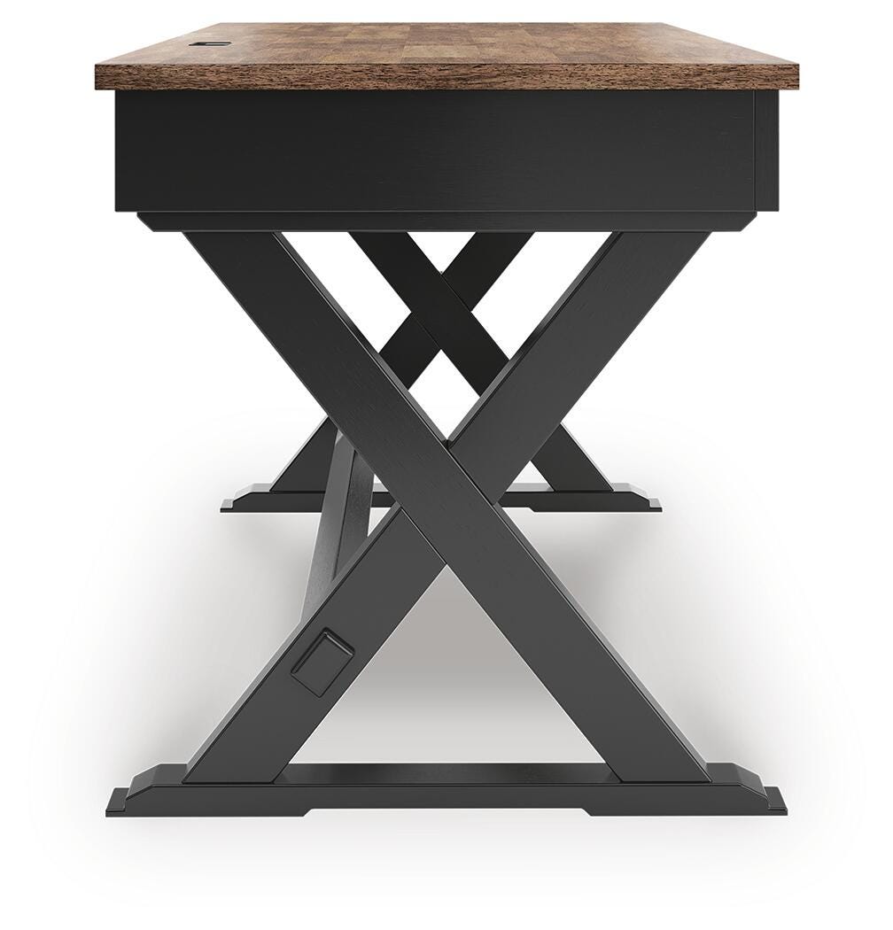 Wildenauer 60 Home Office Desk (H664-SI) - Image 5