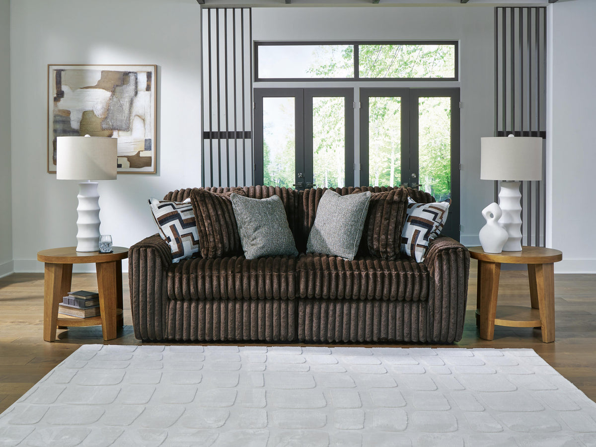 Midnight-Madness 2-Piece Sectional Sofa (98104-SI)