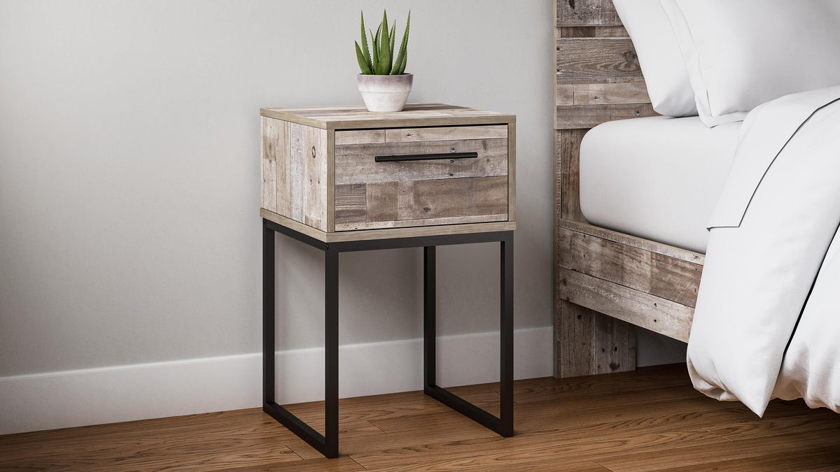 Neilsville Nightstand - Whitewash  (EB2320-SI) - Image 8