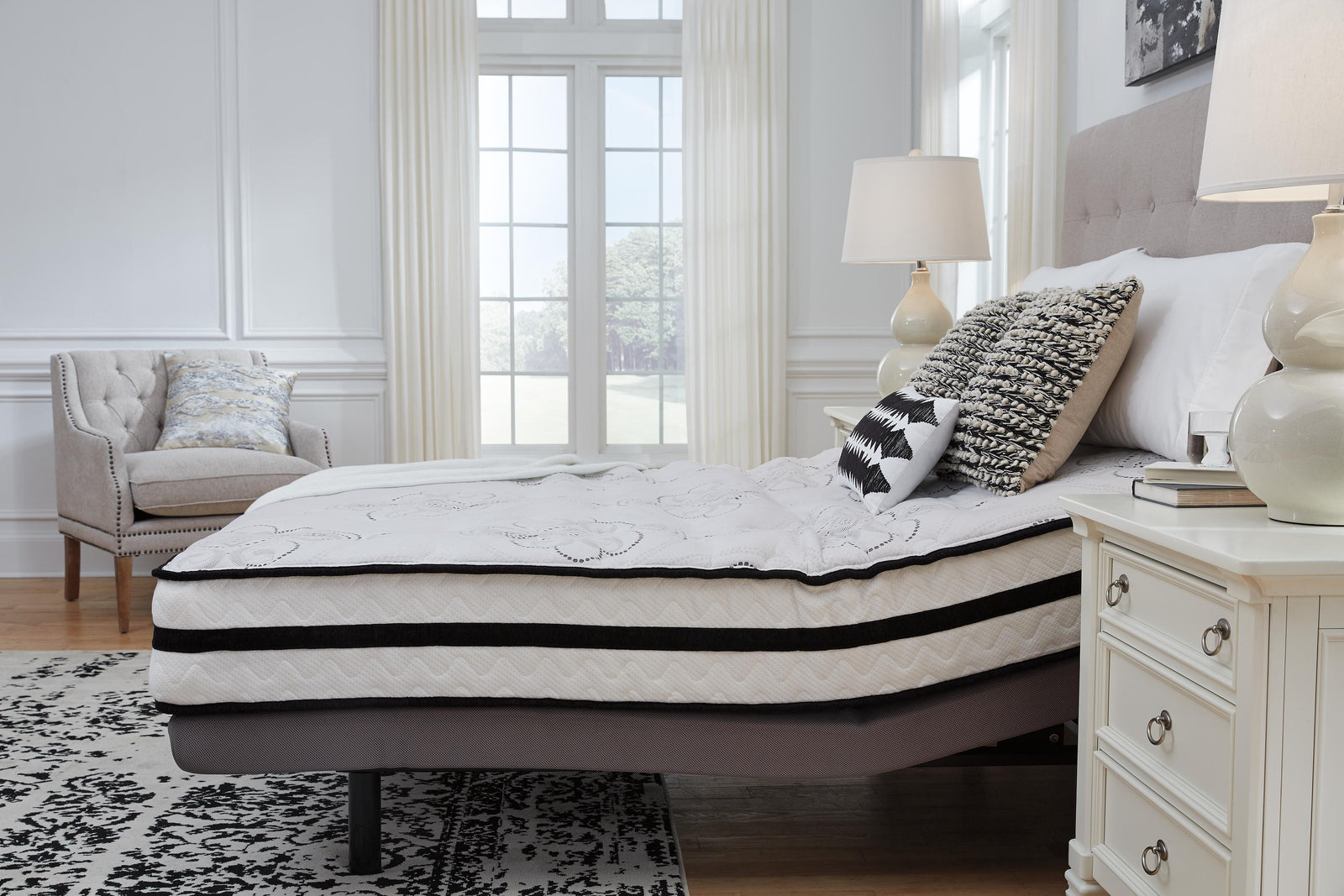 Chime 10 Inch Hybrid California King Mattress in a Box (M696-SI) - Image 19