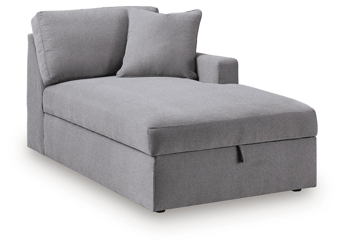 Modmax 8-Piece Sectional with Storage Chaise and Audio Consoles (92104-SI) - Image 6
