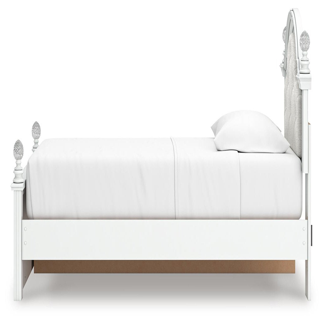 Kozlani Twin Upholstered Panel Storage Bed (PCB1819-SI) - Image 8