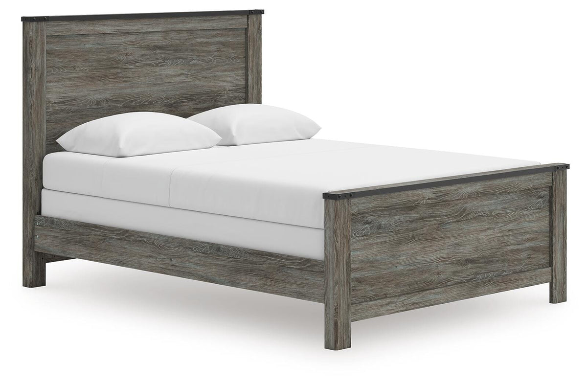 Frandern Panel Bed, Dresser and Mirror (B4480-SI) - Image 11