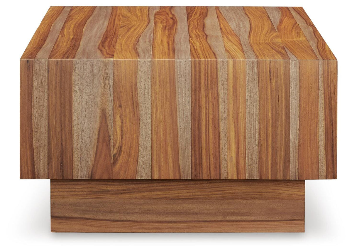 Dressonni Coffee Table - Brown  (T690-SI) - Image 3