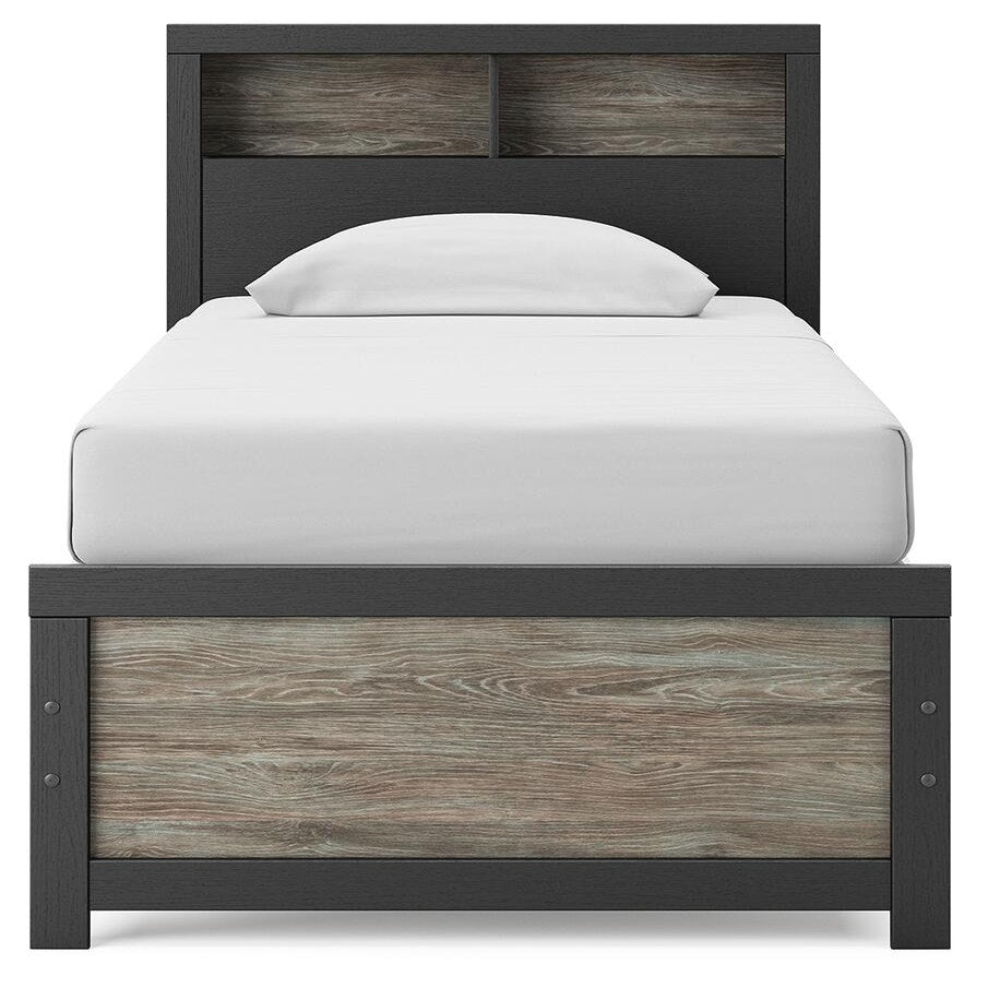 Broachmyn Twin Bookcase Bed (PCB1118-SI) - Image 3