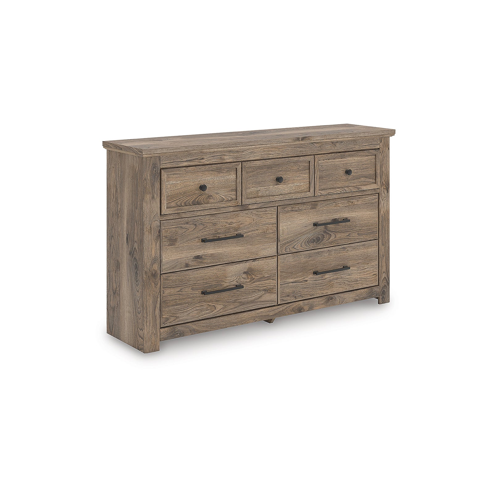 Rusticott King Poster Bed, Dresser and Nightstand (PCB2260-SI) - Image 3