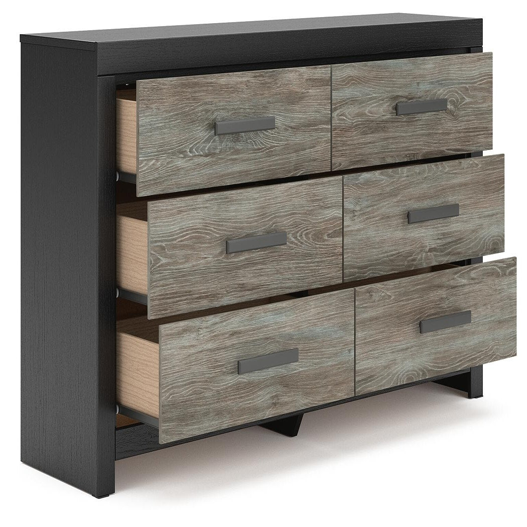 Broachmyn Dresser and 2 Nightstands (PCB1118-SI) - Image 4