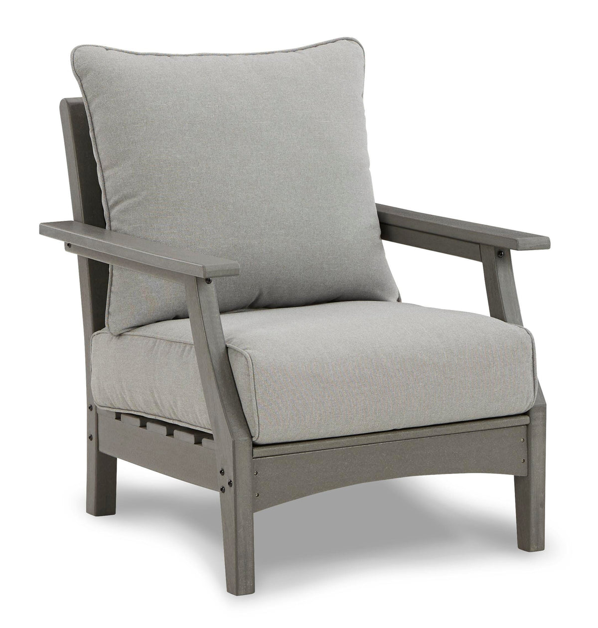Visola Outdoor Loveseat, 2 Lounge Chairs and Coffee Table (P802-SI) - Image 8