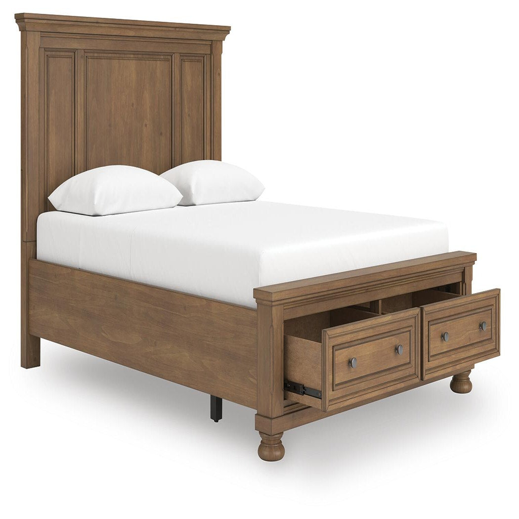 Feddinger Queen Panel Storage Bed (PCB779-SI) - Image 2