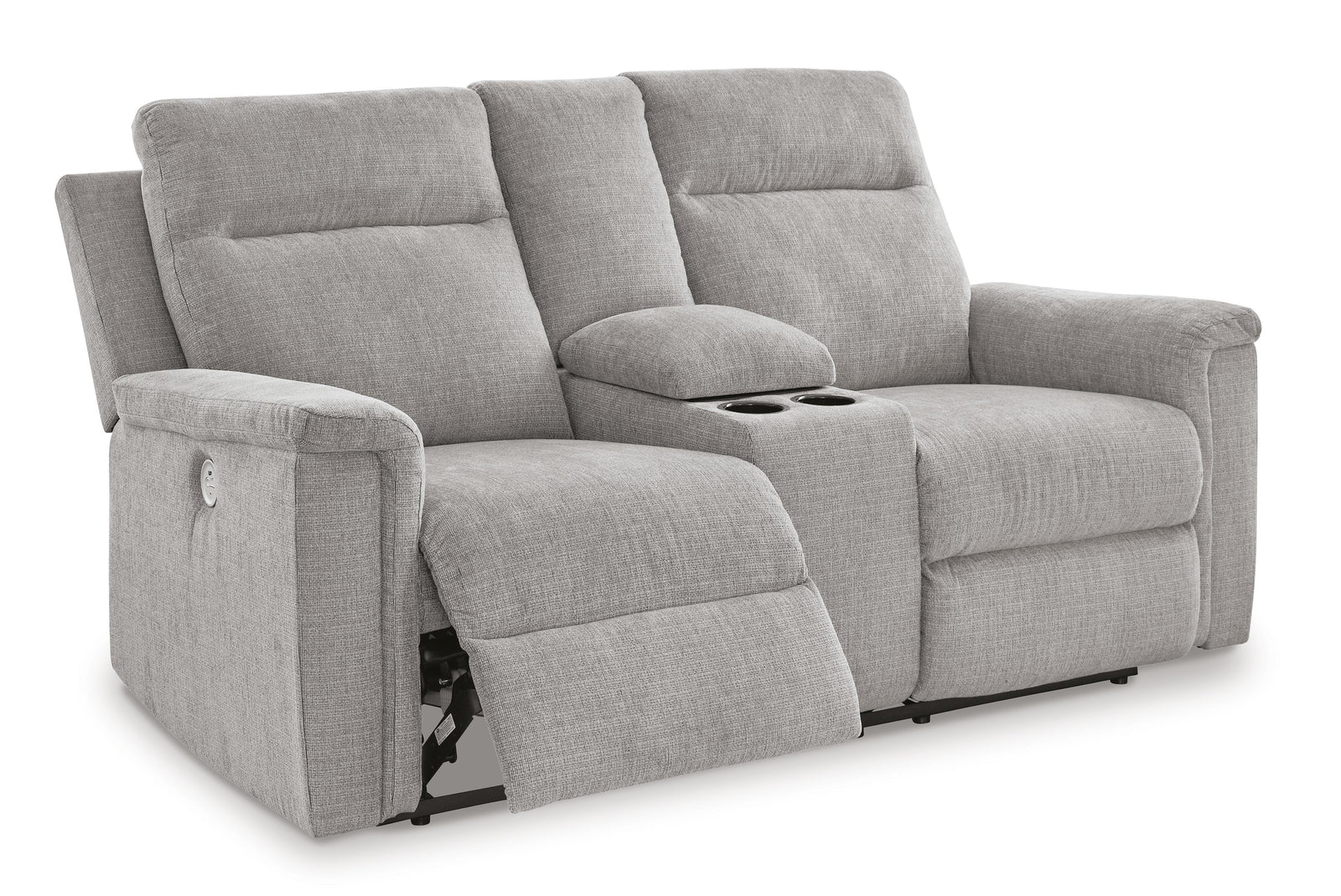Barnsana Power Reclining Loveseat with Console (33201-SI) - Image 10