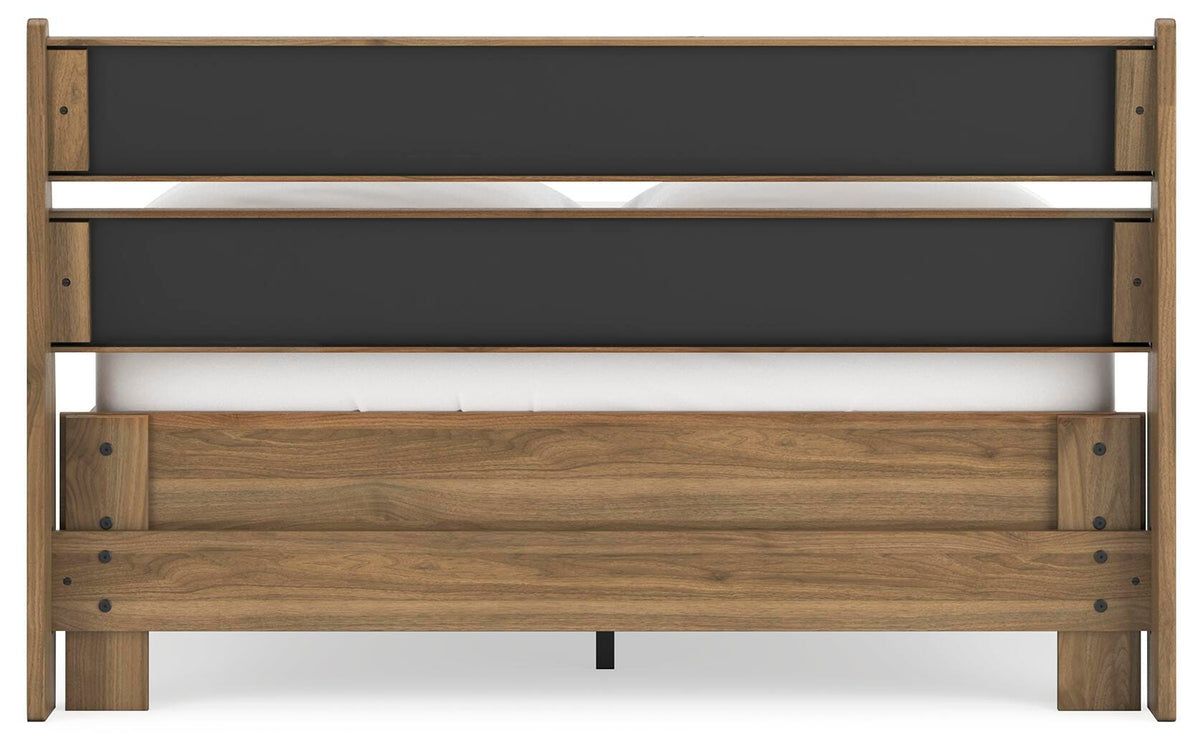 Deanlow Platform Panel Bed (Youth) - Honey  (EB1866-SI) - Image 5
