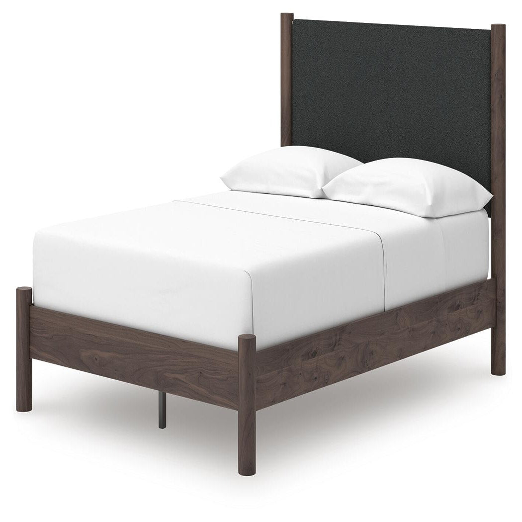 Pamytta Full Upholstered Panel Platform Bed (PCB2614-SI) - Image 4