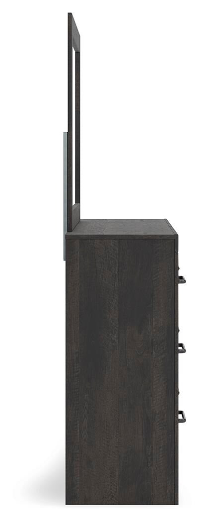 Hollivern Dresser and Mirror (PCB2108-SI) - Image 7