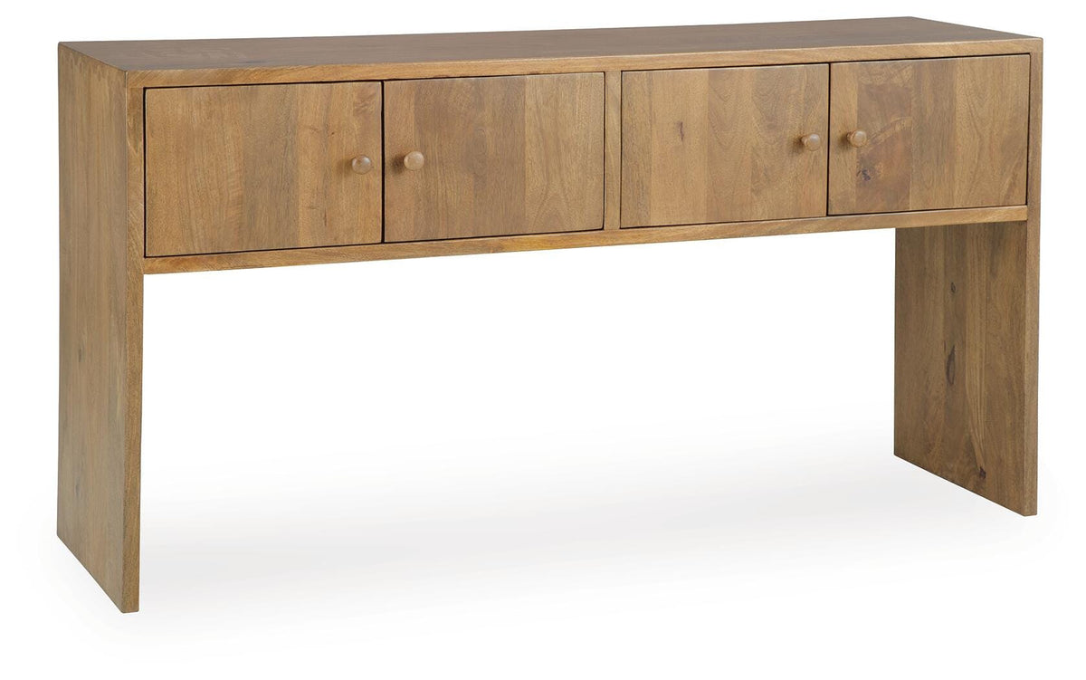 Ella Grove Console - Rich Brown  (T639-SI)