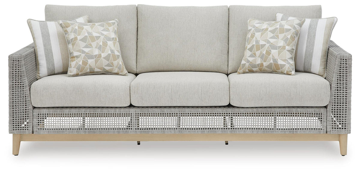 Seton Creek Outdoor Sofa with Cushion (P798-SI) - Image 40