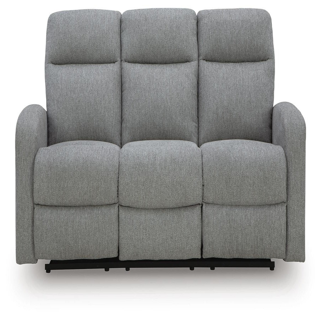 Gauntlet Reclining Sofa and Loveseat (PC42204-SI) - Image 2