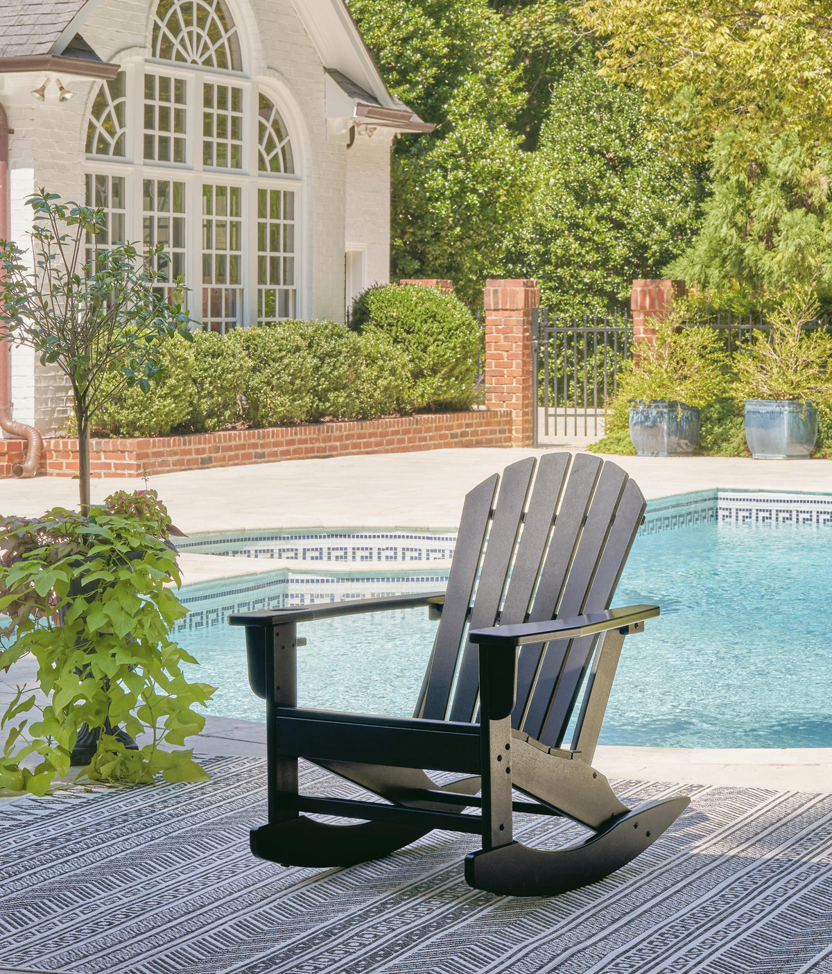 Sundown Treasure Outdoor Rocking Chair (P008-SI) - Image 14