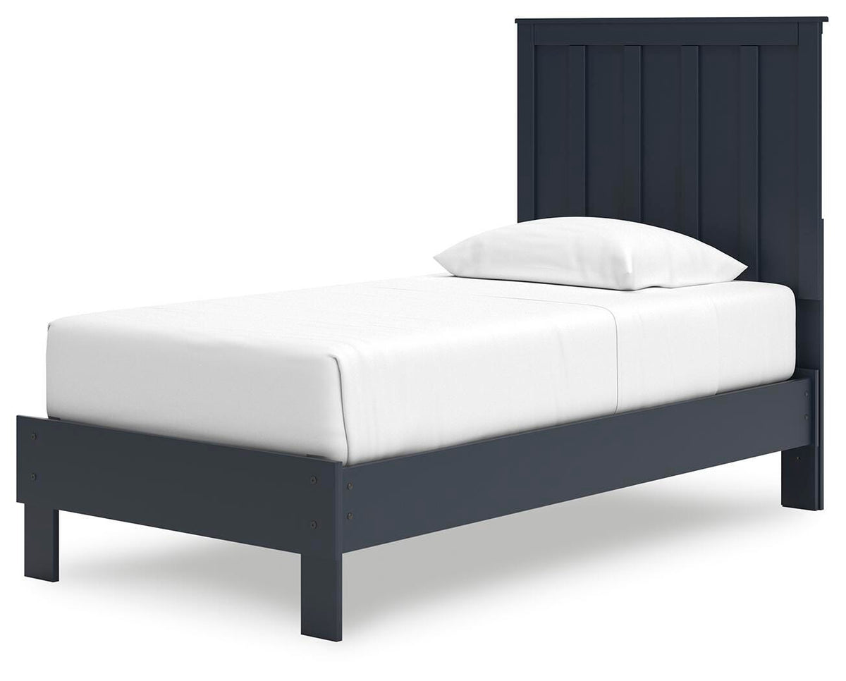 Simmenfort Platform Bed (Youth) - Navy Blue  (EB1528-SI) - Image 2
