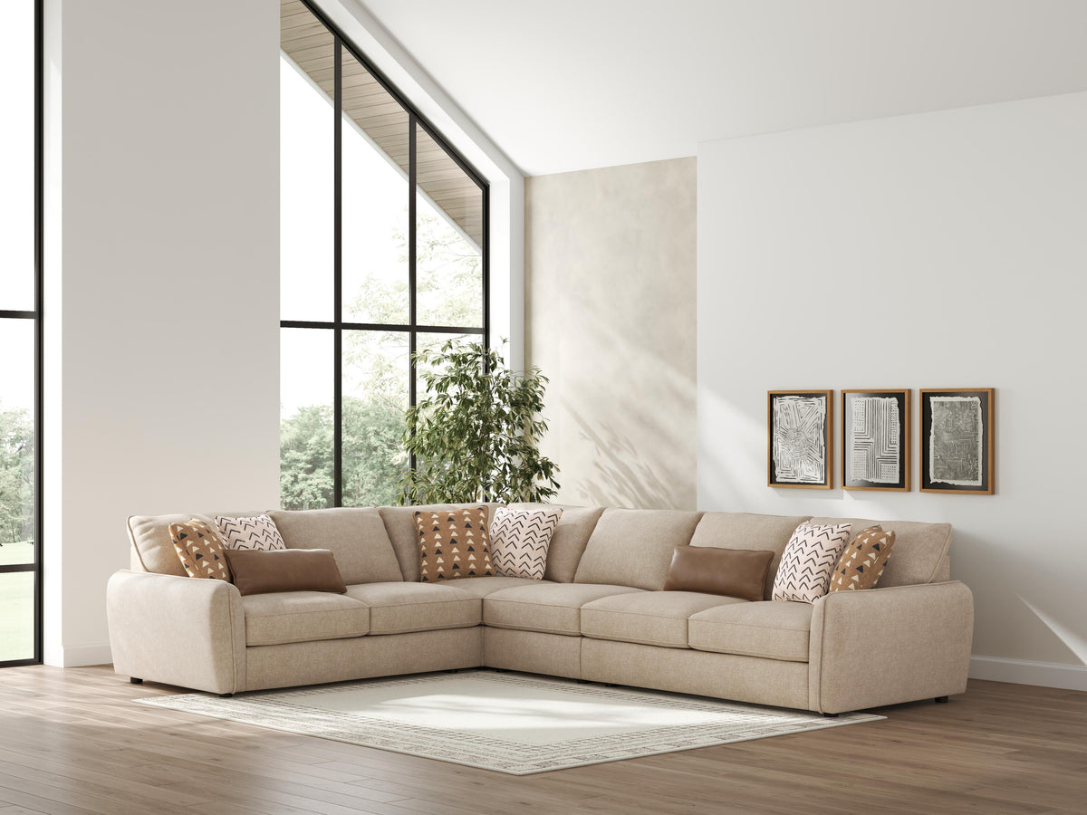 Seyler 4-Piece Sectional (61405-SI) - Image 3