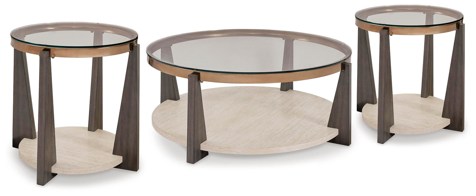 Frazwa Coffee Table and 2 End Tables - Multi  (T432-SI) - Image 2