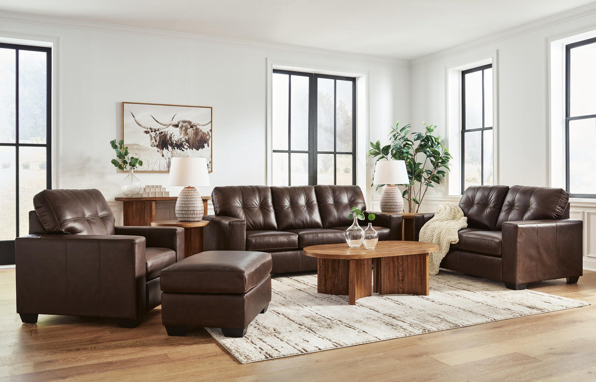 Santorine Sofa and Loveseat (21706-SI)