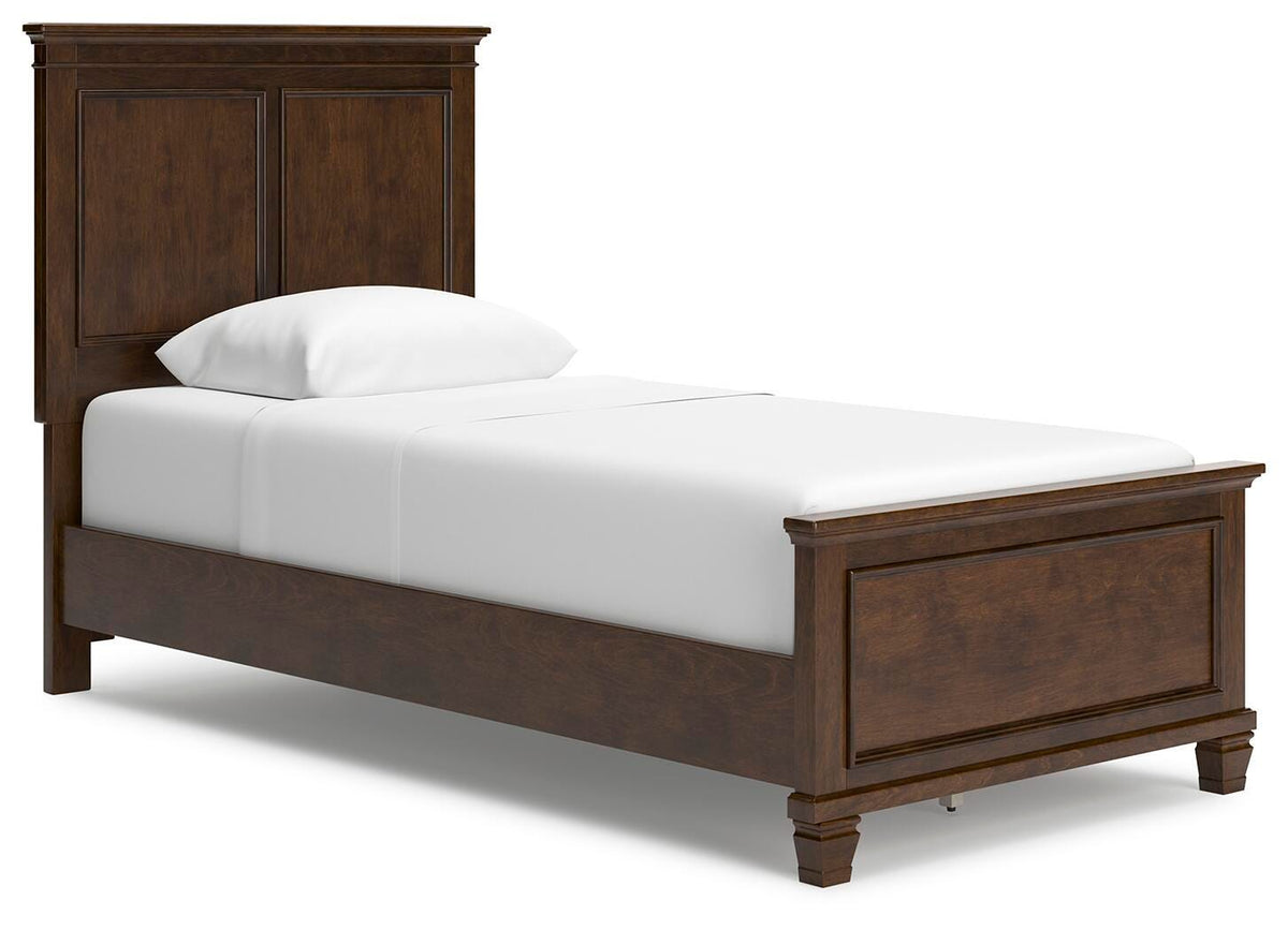 Danabrin Panel Bed, Dresser and Nightstand (B685-SI) - Image 11