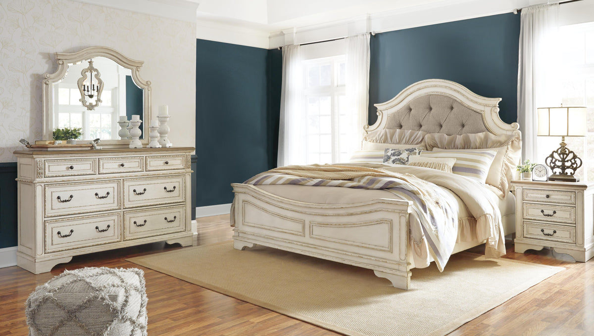 Realyn Dresser and Mirror - Two-tone  (B743-SI) - Image 4