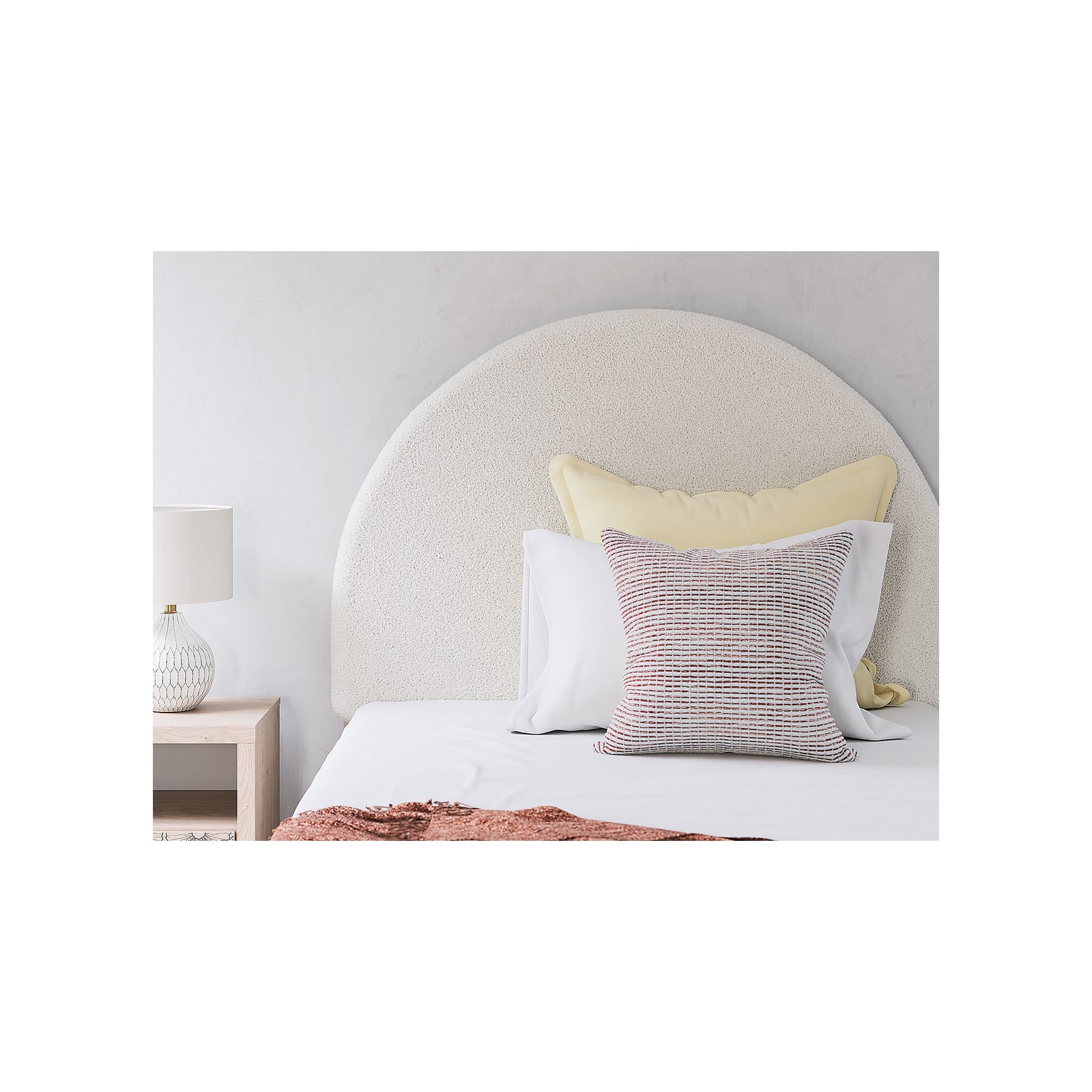 Arloster Full Upholstered Panel Bed, Dresser and Mirror (PCB1566-SI) - Image 17