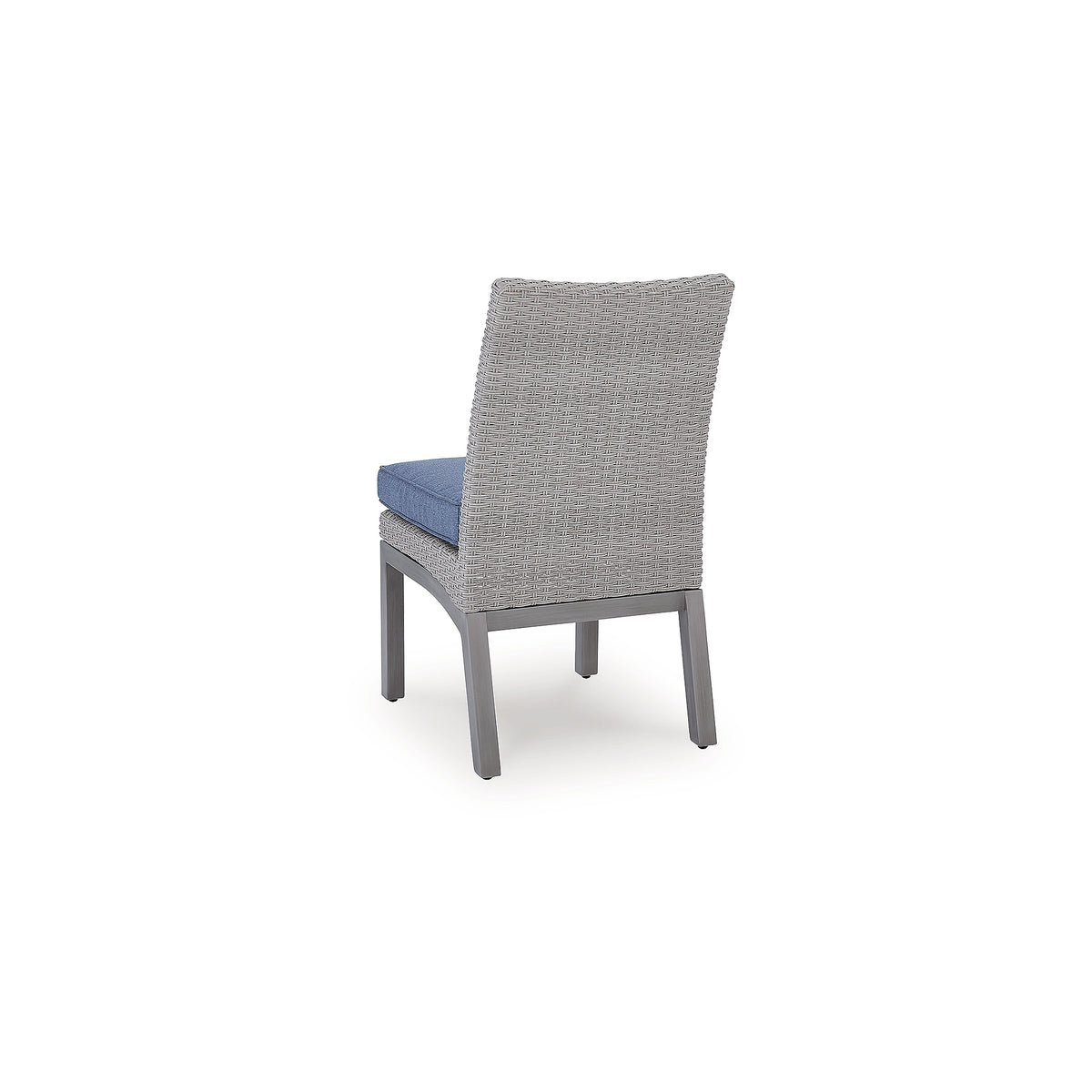 Half Moon Beach Outdoor Side Chair with Cushion (Set of 2) (PCP418-SI) - Image 7