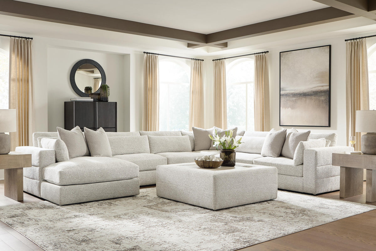 Ashbourne Estate 6-Piece Sectional with Chaise (PC66004-SI) - Image 3