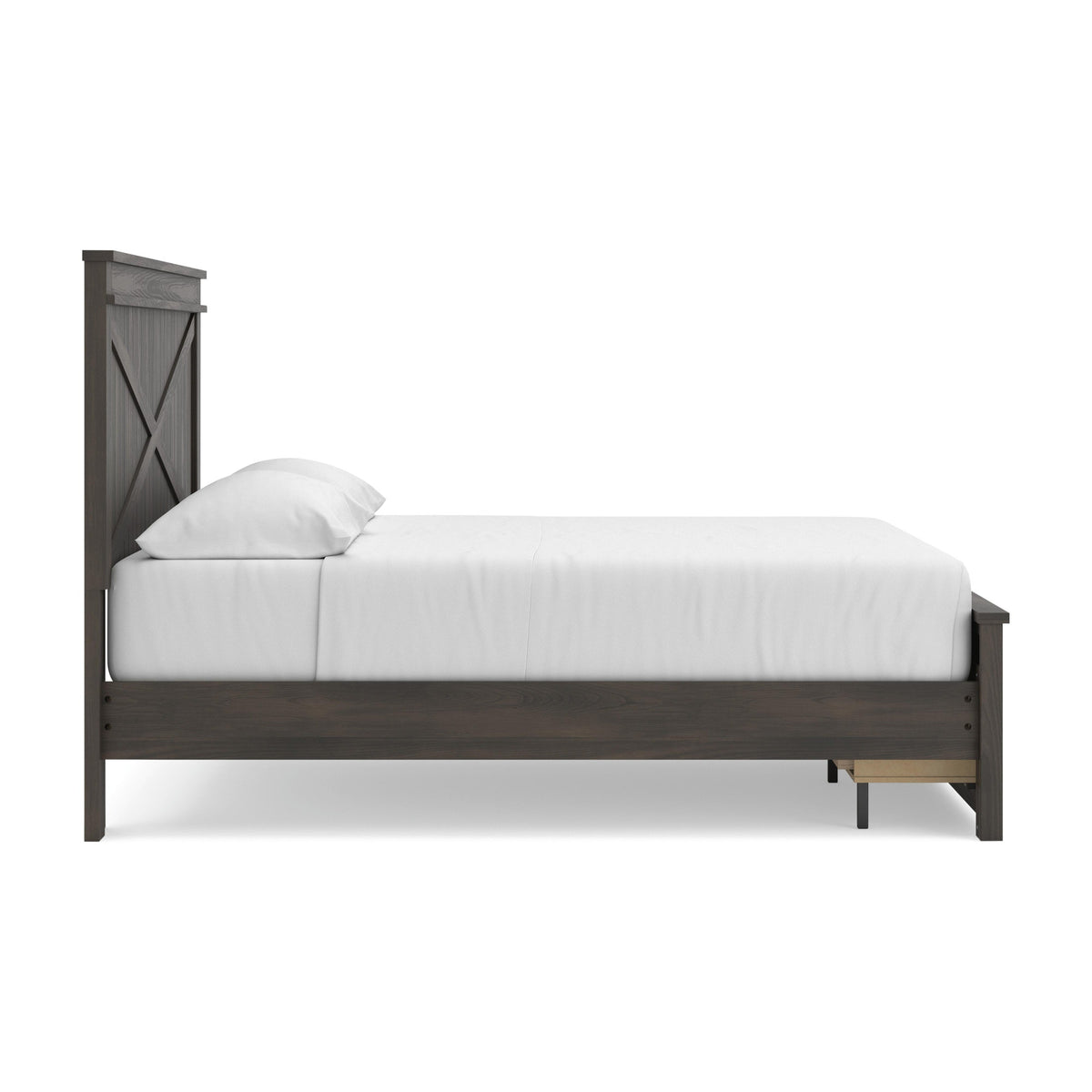 Vonitta Bay King Panel Storage Bed (PCB2648-SI) - Image 8