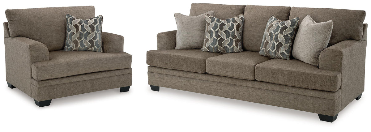 Stonemeade Sofa and Oversized Chair (59505-SI)