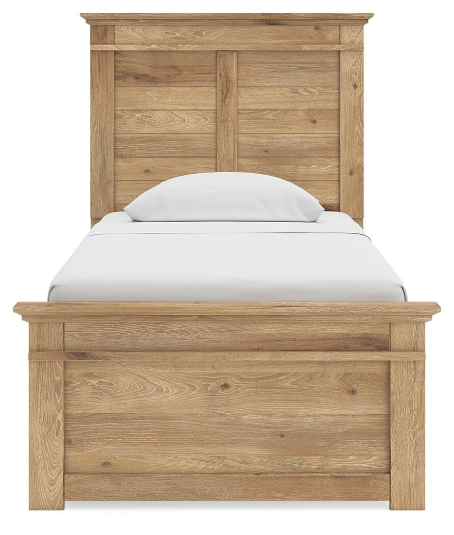 Makidern Twin Panel Storage Bed (PCB1170-SI) - Image 5