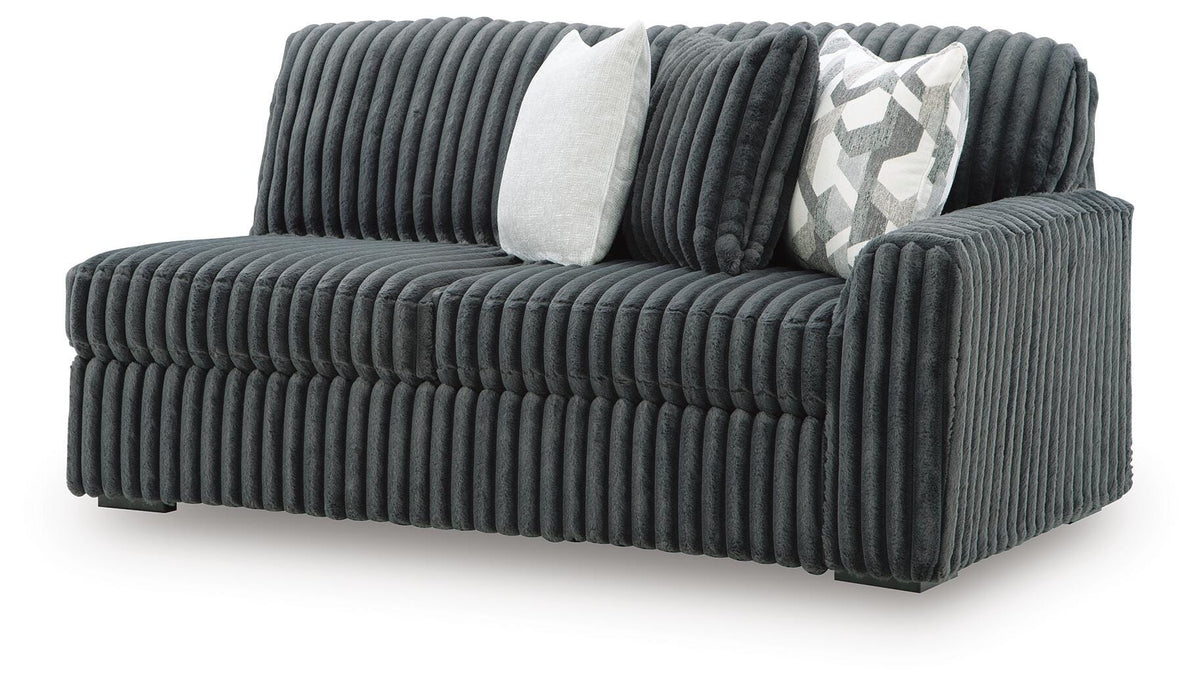 Midnight-Madness Right-Arm Facing Sofa (98105-SI) - Image 3