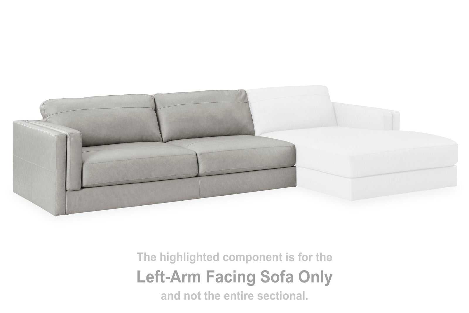 Amiata Left-Arm Facing Sofa (57404-SI) - Image 17