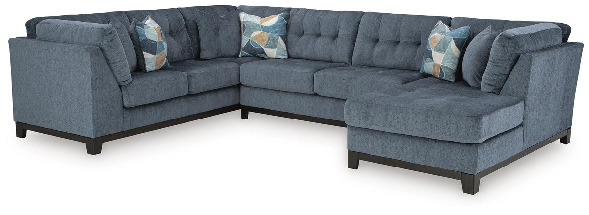 Maxon Place 3-Piece Sectional with Chaise (33003-SI)