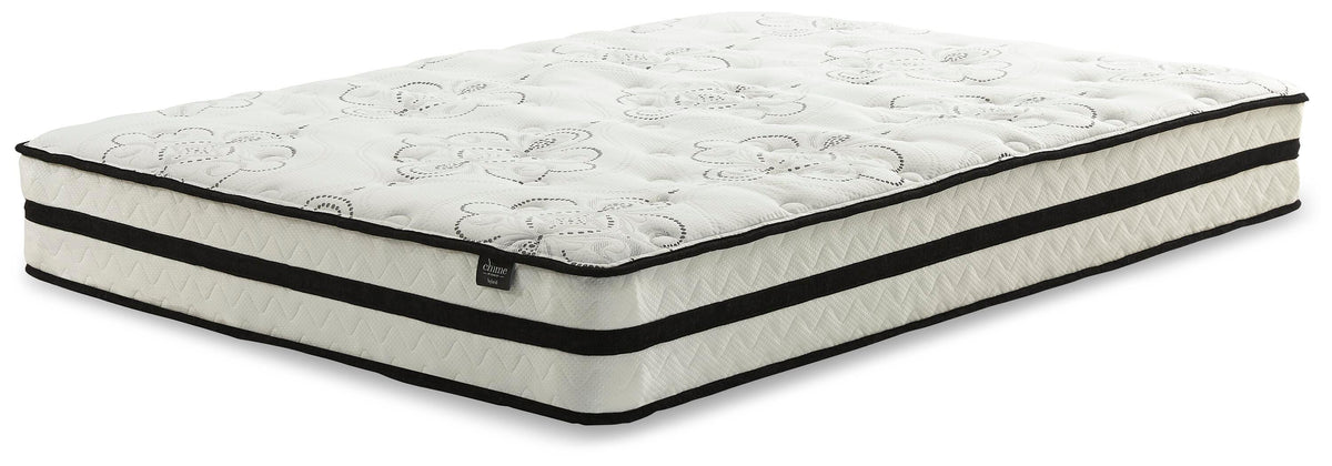 Robbinsdale Twin over Full with Storage and Mattresses - Antique White  (B742-SI) - Image 8