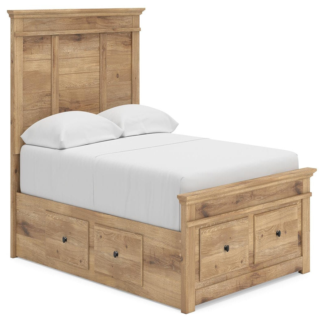 Makidern Full Panel Storage Bed (PCB1170-SI)
