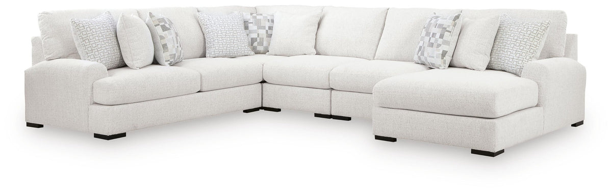 Misty-Lakes 5-Piece Sectional with Chaise (PC66906-SI)