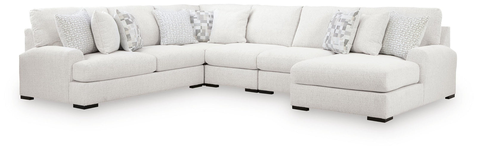 Misty-Lakes 5-Piece Sectional with Chaise (PC66906-SI)