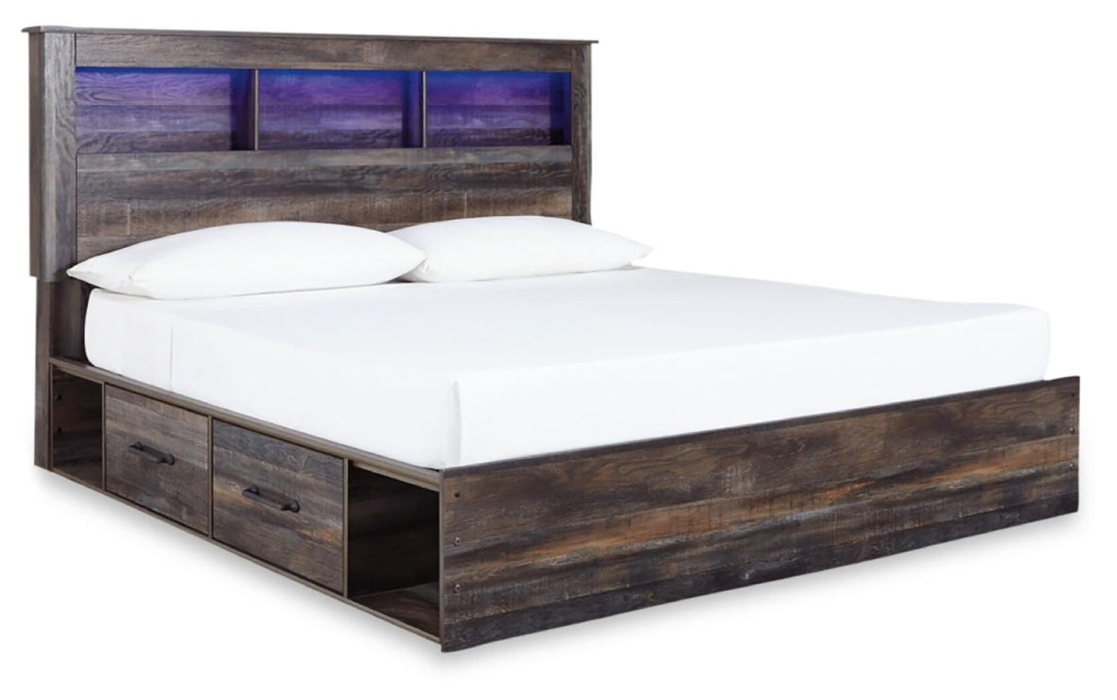 Drystan Panel Storage Bed, Dresser, Mirror and Nightstand (B211-SI) - Image 3