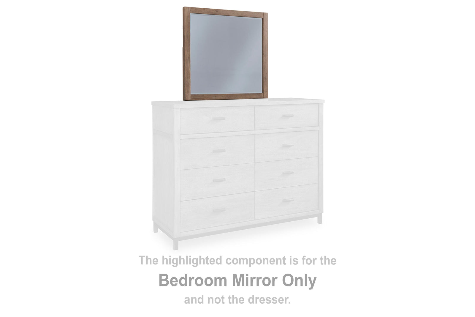 Tomtyn Bedroom Mirror - Light Brown  (B622-SI) - Image 3