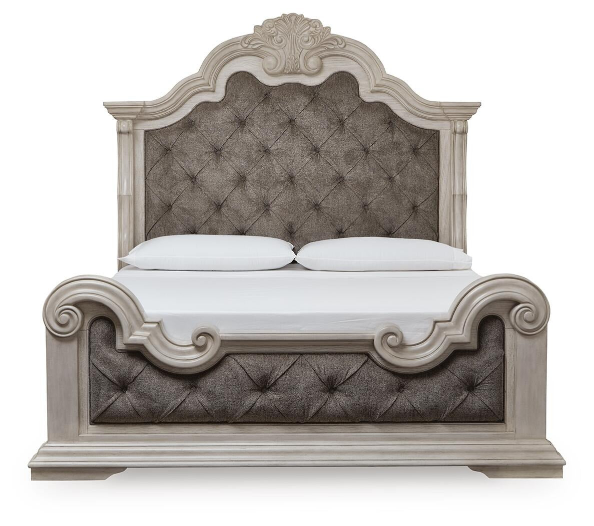 Bruchandi California King Upholstered Panel Bed (PCB948-SI) - Image 4