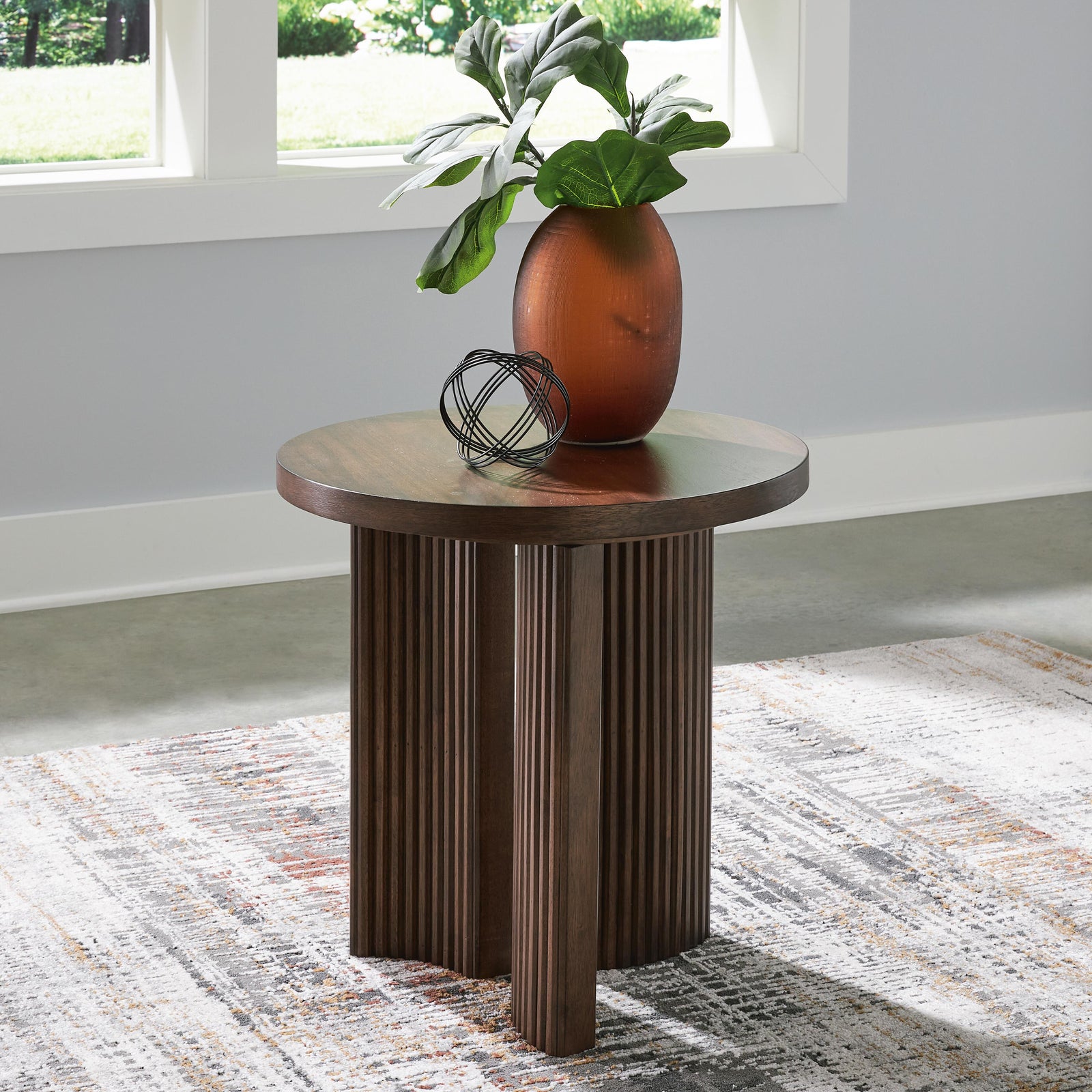 Korestone Coffee Table and 2 End Tables - Dark Brown  (T689-SI) - Image 14