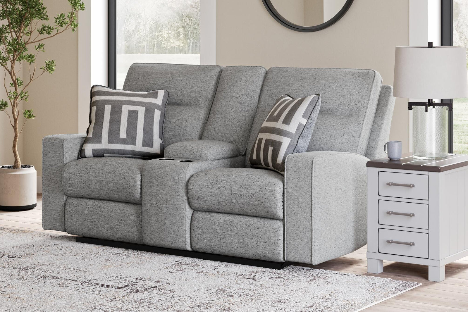 Biscoe Power Reclining Sofa and Loveseat (90503-SI) - Image 8
