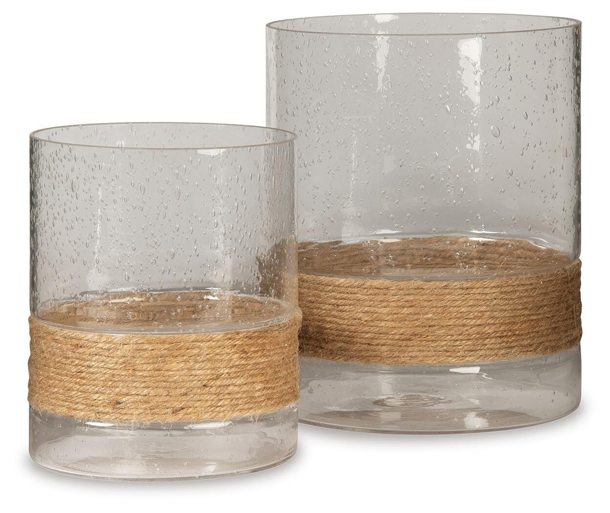 Eudocia Candle Holder (Set of 2) (A2000456-SI)