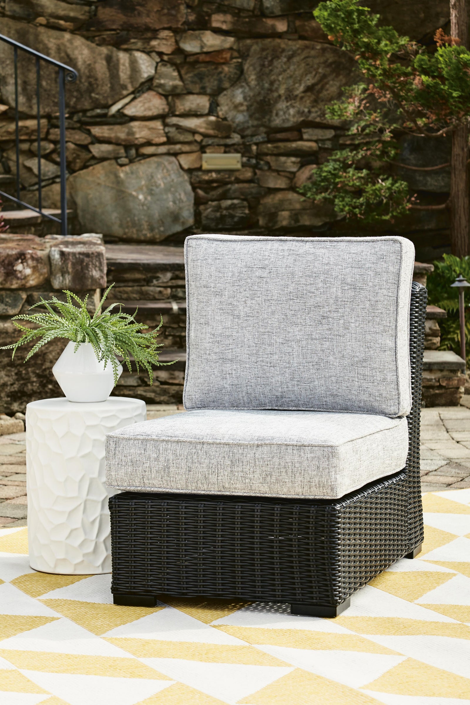 Beachcroft 2-Piece Outdoor Loveseat with Cushion (P792-SI) - Image 96