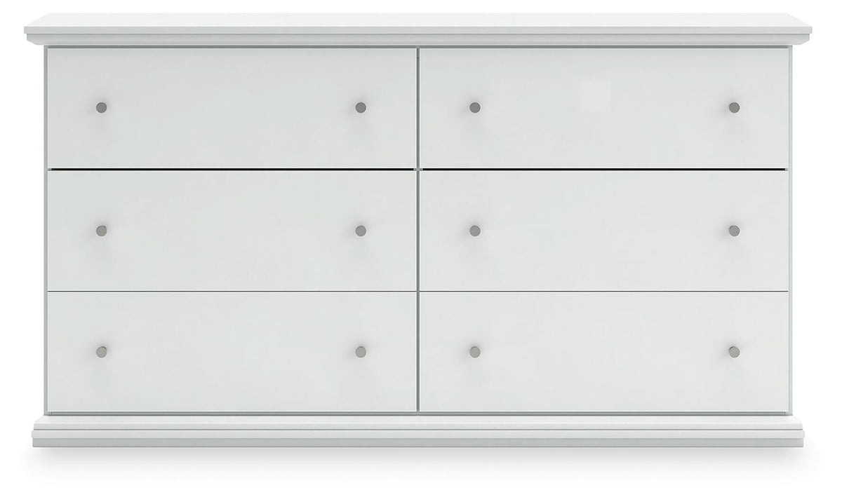 Bostwick Shoals Dresser - White  (B139-SI)