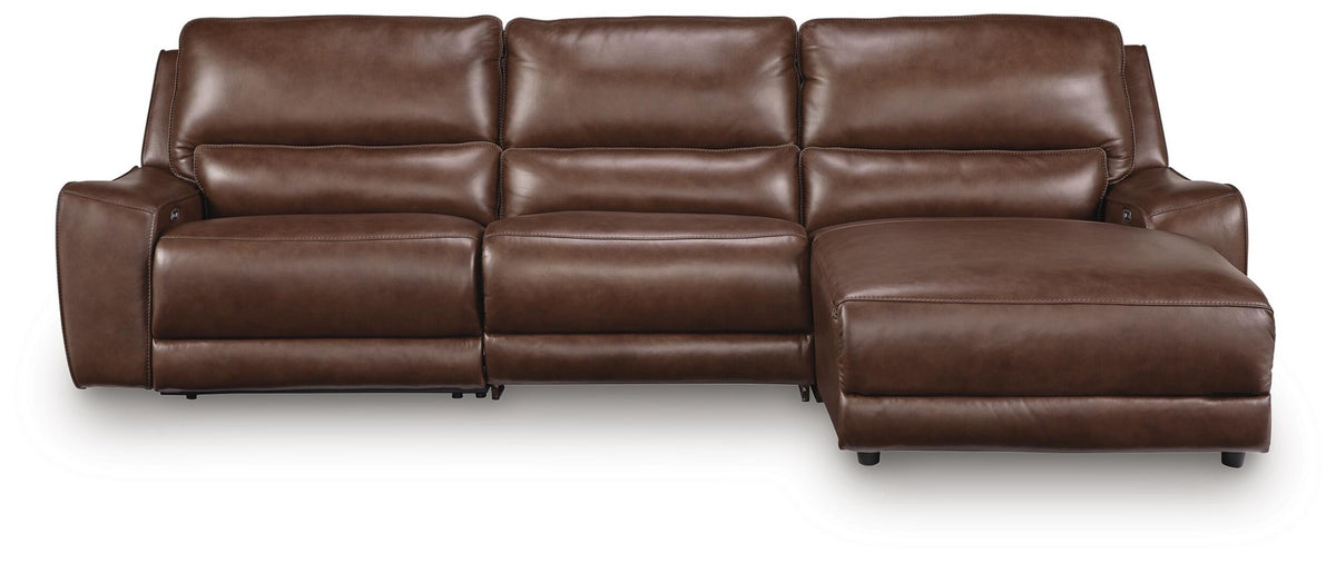 DeepWakes 3-Piece Reclining Sofa Chaise (PCU62607-SI)